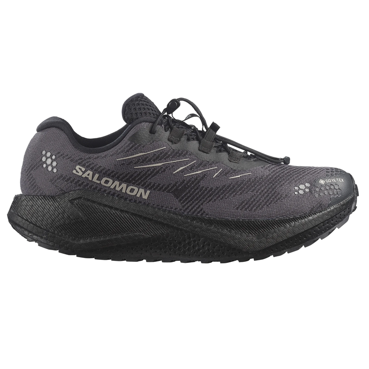 Salomon Mens Aero Blaze 4 GRVL GTX - Black/Black - Trail - AW26