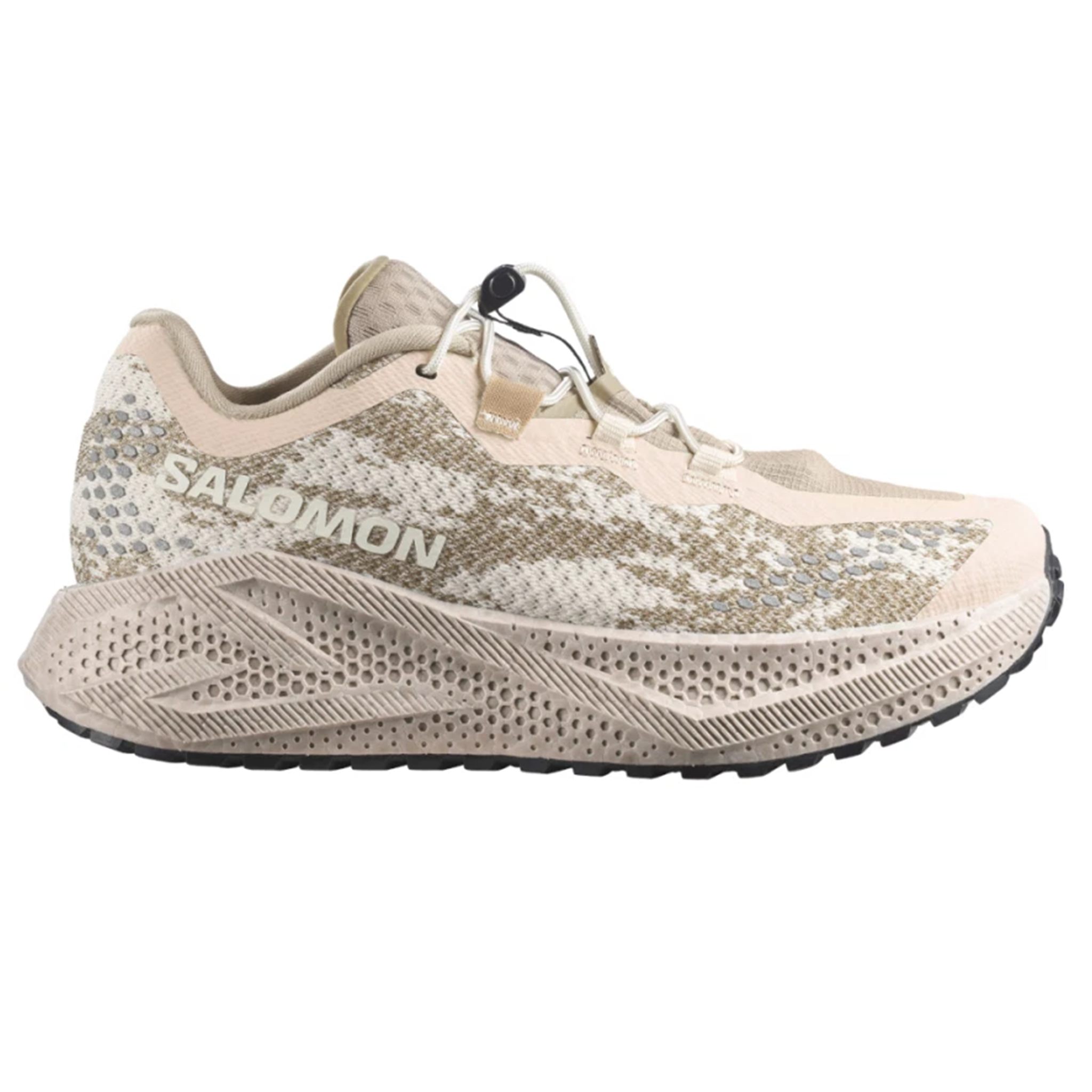 Salomon Womens Aero Glide 4 GRVL - Tapioca/Desert Tan - Trail - AW26