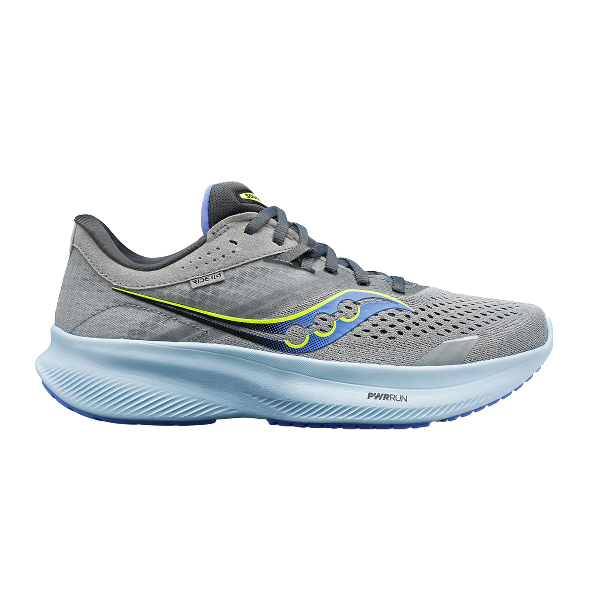 Saucony Womens Ride 16 - Fossil/Pool - Neutral