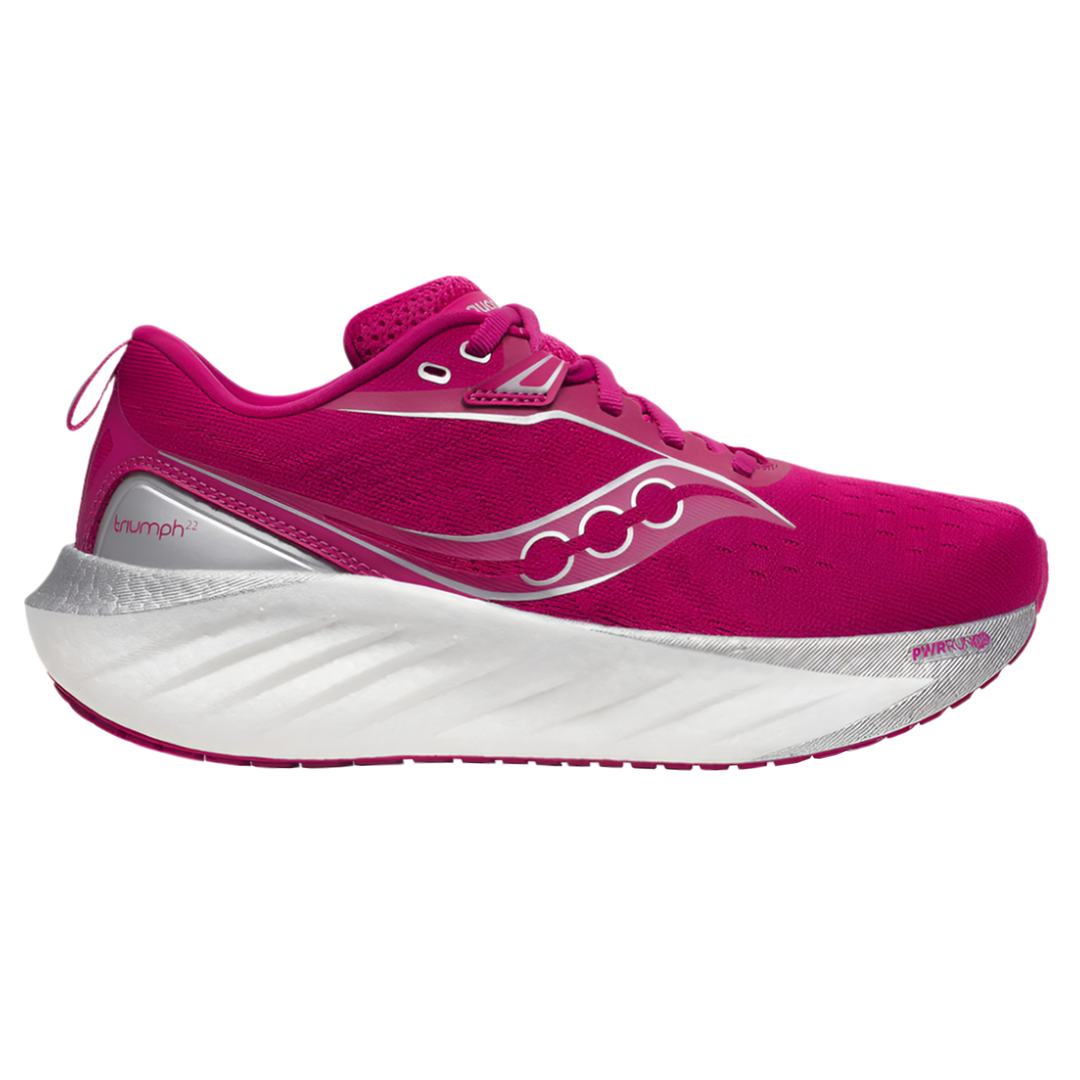 Saucony Womens Triumph 22 - Magenta - Neutral