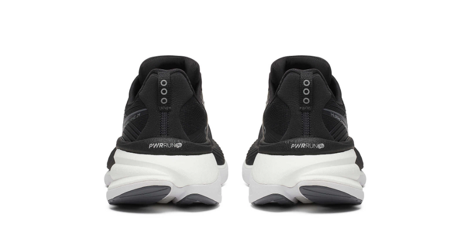 Saucony Womens Hurricane 24 - Black/Carbon - Stability