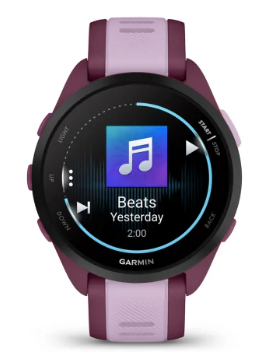 Garmin Forerunner 165 Music - 43mm - Berry / Lilac