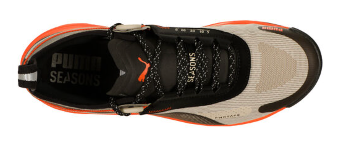 Puma Mens Voyage Nitro 3 Beige Orange Run North West