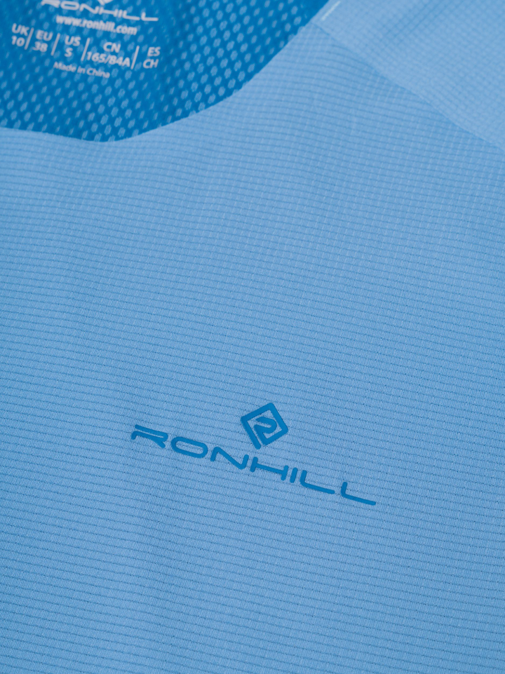 RonHill Womens Tech Race S/S Tee - Island/ Tidal