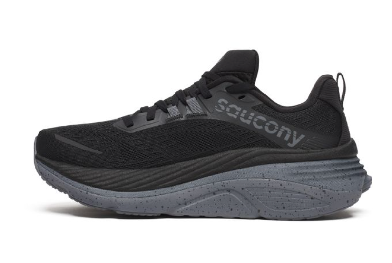 Saucony Womens Hurricane 24 - Black/Black  - Stability