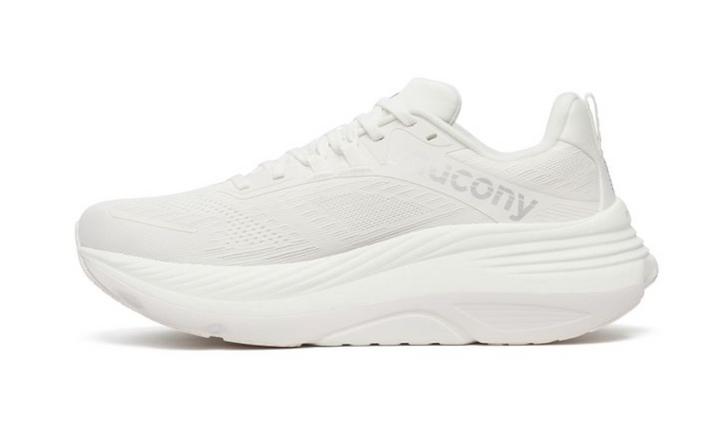 Saucony Mens Hurricane 24 - White/White - Stability