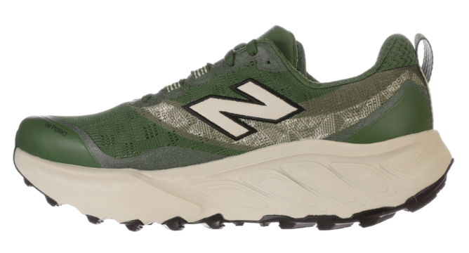 New Balance Womens Fresh Foam Hierro V9 - Dark Alpine Green/Arid Stone/Mineral - Trail - AW25