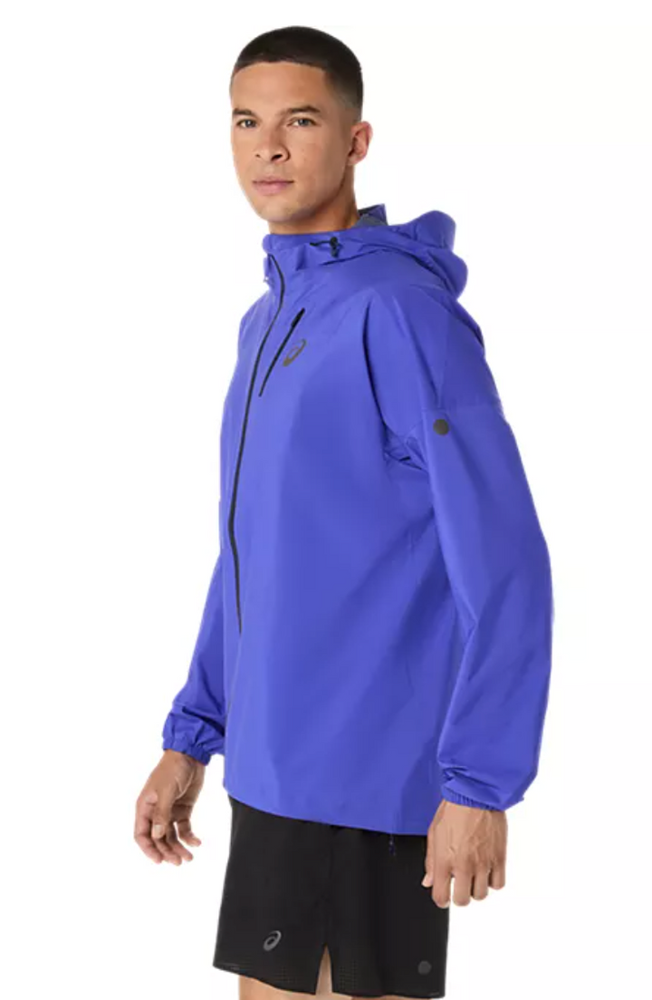 Asics Mens Fujitrail Elite Waterproof Jacket - Cobalt Burst/Midnight