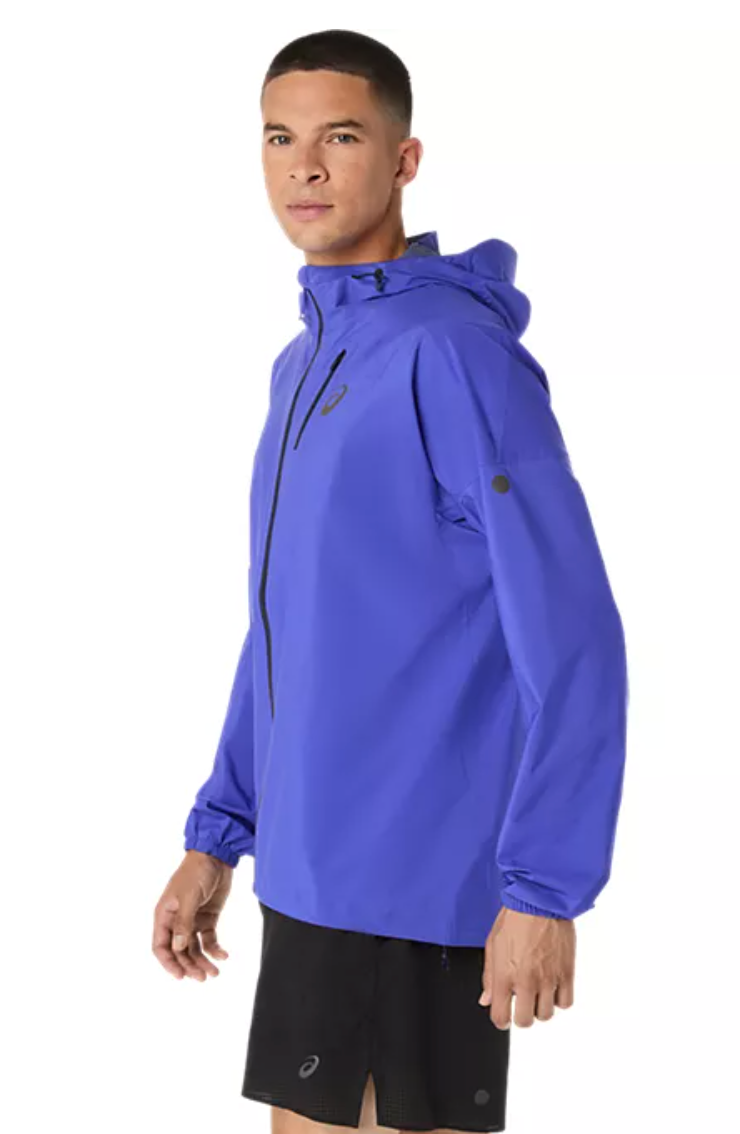 Asics Mens Fujitrail Elite Waterproof Jacket - Cobalt Burst