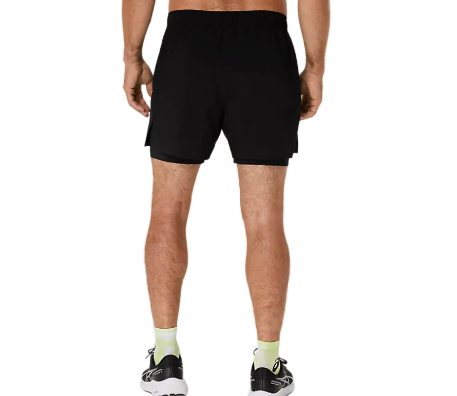 Asics Mens Core 2-in-1 Short - Performance Black