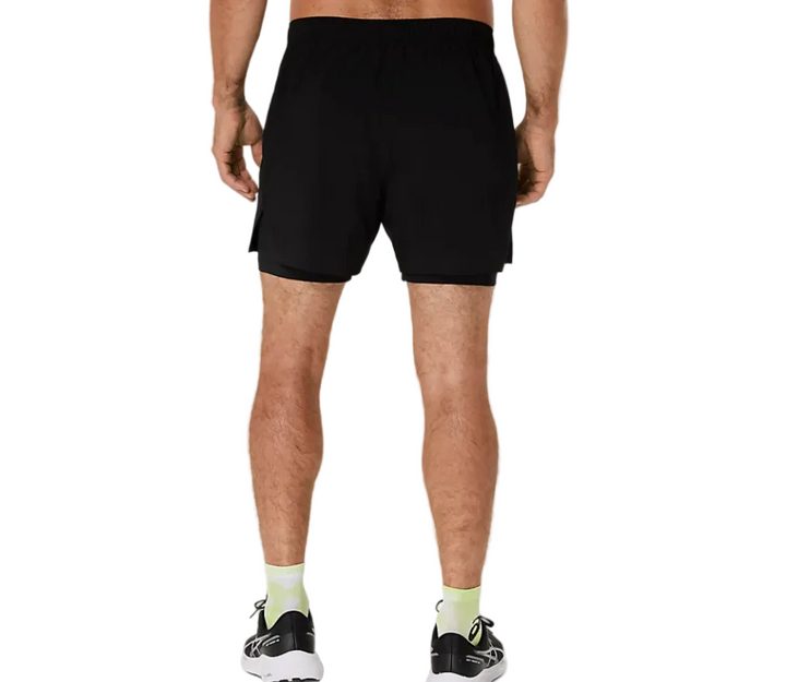 Asics Mens Core 2-in-1 Short - Performance Black