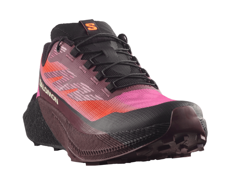 Salomon Womens PULSAR Quiver - Huckleberry/Dragon Fire - Trail - AW26
