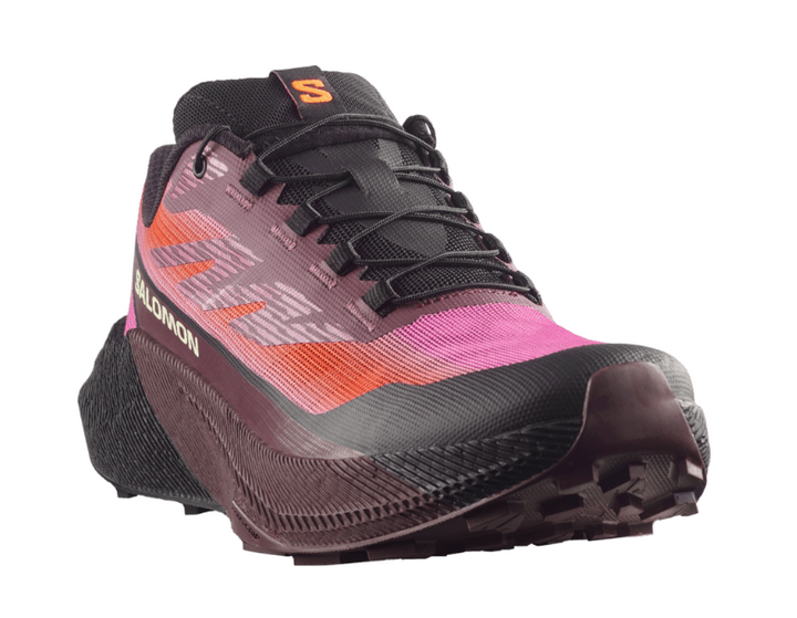 Salomon Womens PULSAR Quiver - Huckleberry/Dragon Fire - Trail - AW26