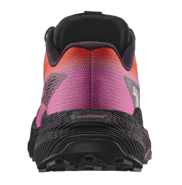 Salomon Womens PULSAR Quiver - Huckleberry/Dragon Fire - Trail - AW26