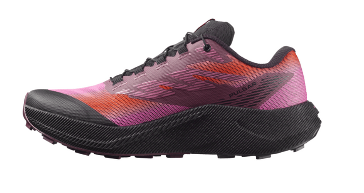 Salomon Womens PULSAR Quiver - Huckleberry/Dragon Fire - Trail - AW26