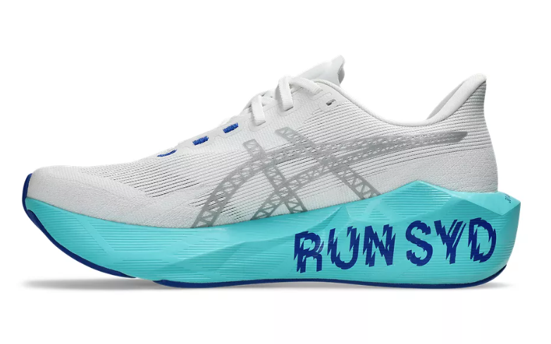 Asics Unisex Novablast 6 Sydney - White/Ice Mint - Neutral - AW26