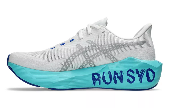 Asics Unisex Novablast 6 Sydney - White/Ice Mint - Neutral - AW26