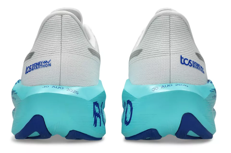 Asics Unisex Novablast 6 Sydney - White/Ice Mint - Neutral - AW26