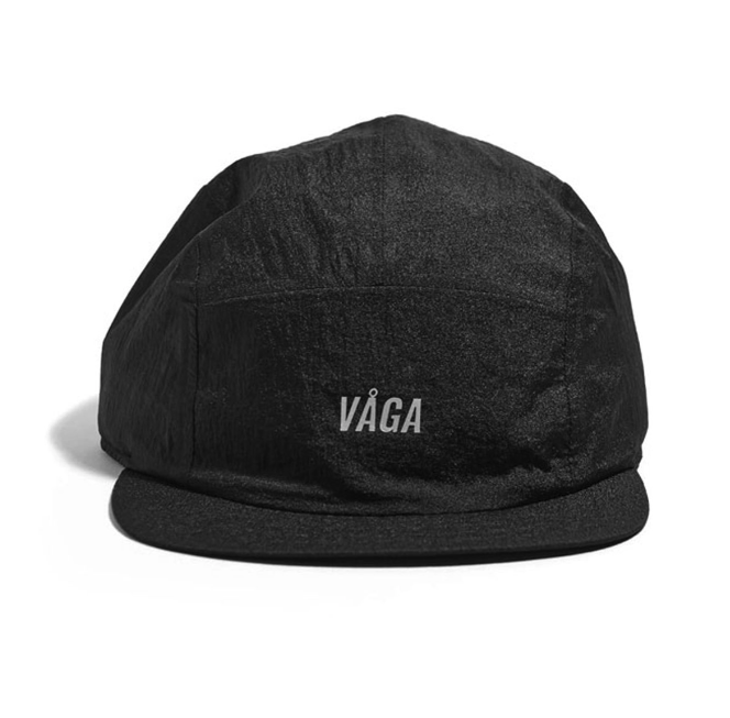 Vaga Wind Resistant Feather Racing Cap - Storm Black - AW26