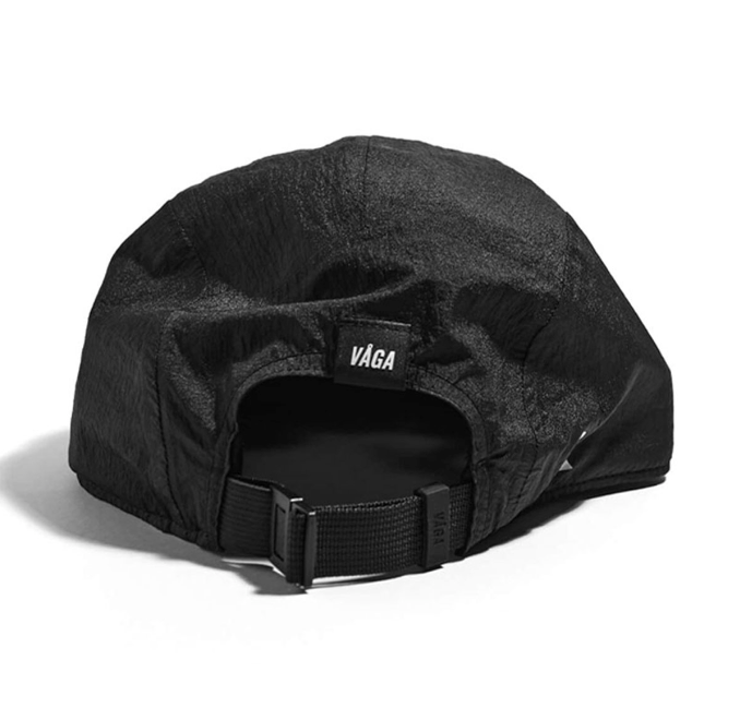 Vaga Wind Resistant Feather Racing Cap - Storm Black - AW26