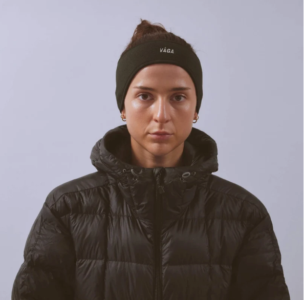 Vaga Fleece Headband - Black - AW26