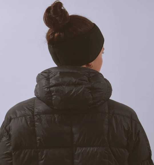 Vaga Fleece Headband - Black - AW26