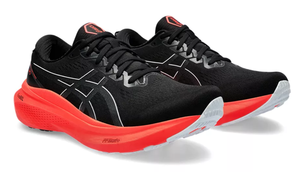 Asics Mens Gel Kayano 30 Black Carrier Grey Stability Run