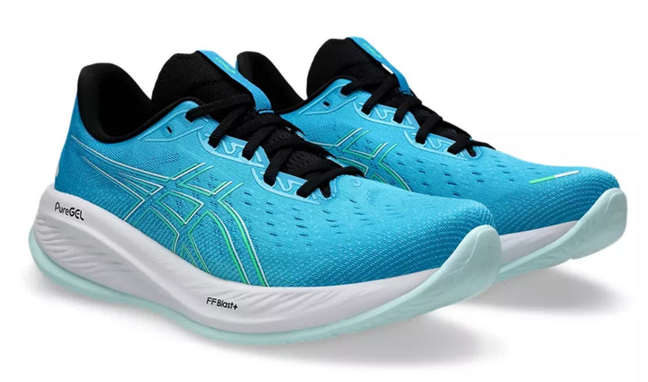 Asics Mens Gel Cumulus 26 - Digital Aqua/New Leaf - Neutral