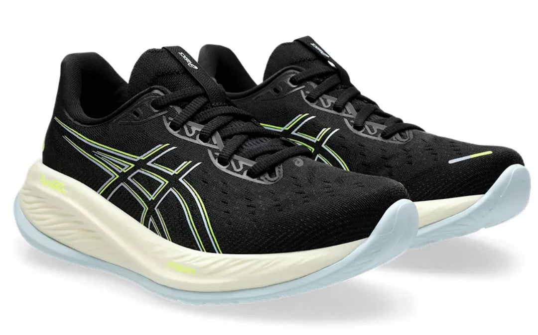 Asics Womens Gel Cumulus 26 - Black/Safety Yellow - Neutral