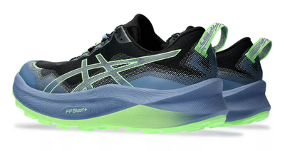 Asics Mens Trabuco Max 3 - Black/Illuminate Green - Trail