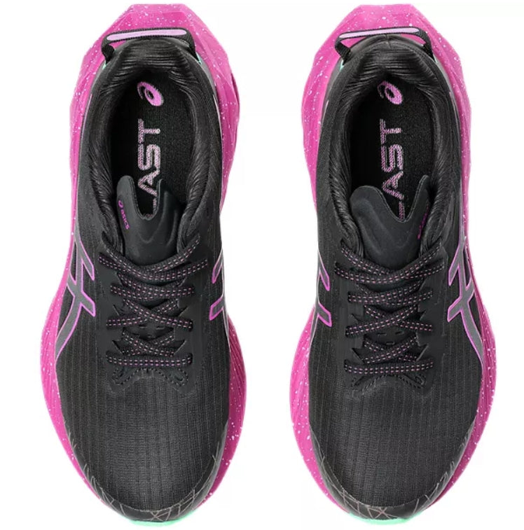 Asics Womens Novablast 4 Lite-Show - Lite-Show/Bold Magenta - Neutral