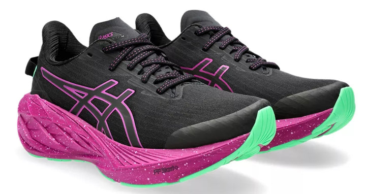 Asics Womens Novablast 4 Lite-Show - Lite-Show/Bold Magenta - Neutral