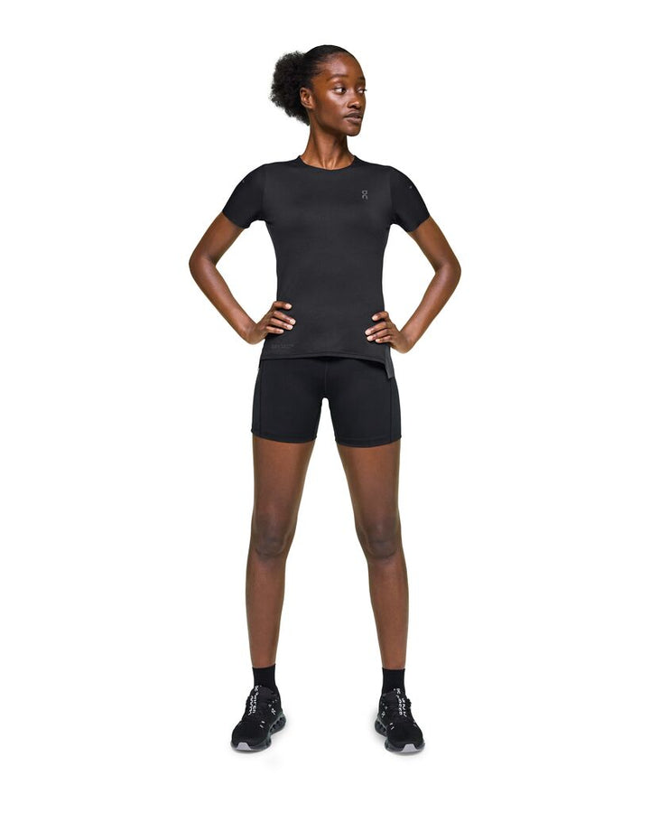 ON Performance T-Shirt für Damen – Schwarz/Eclipse – SS26