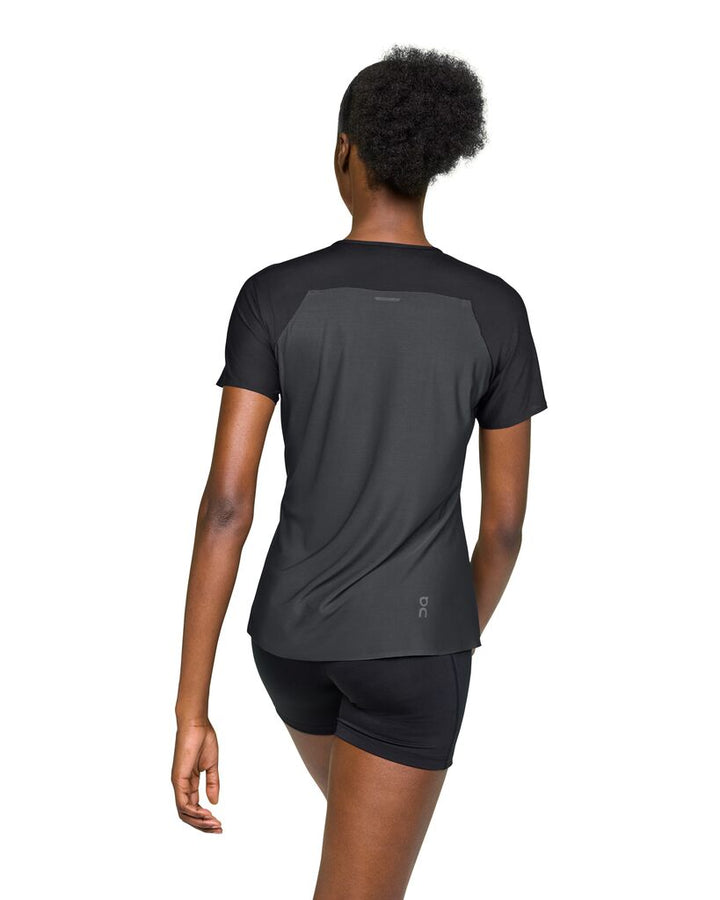 ON Performance T-Shirt für Damen – Schwarz/Eclipse – SS26