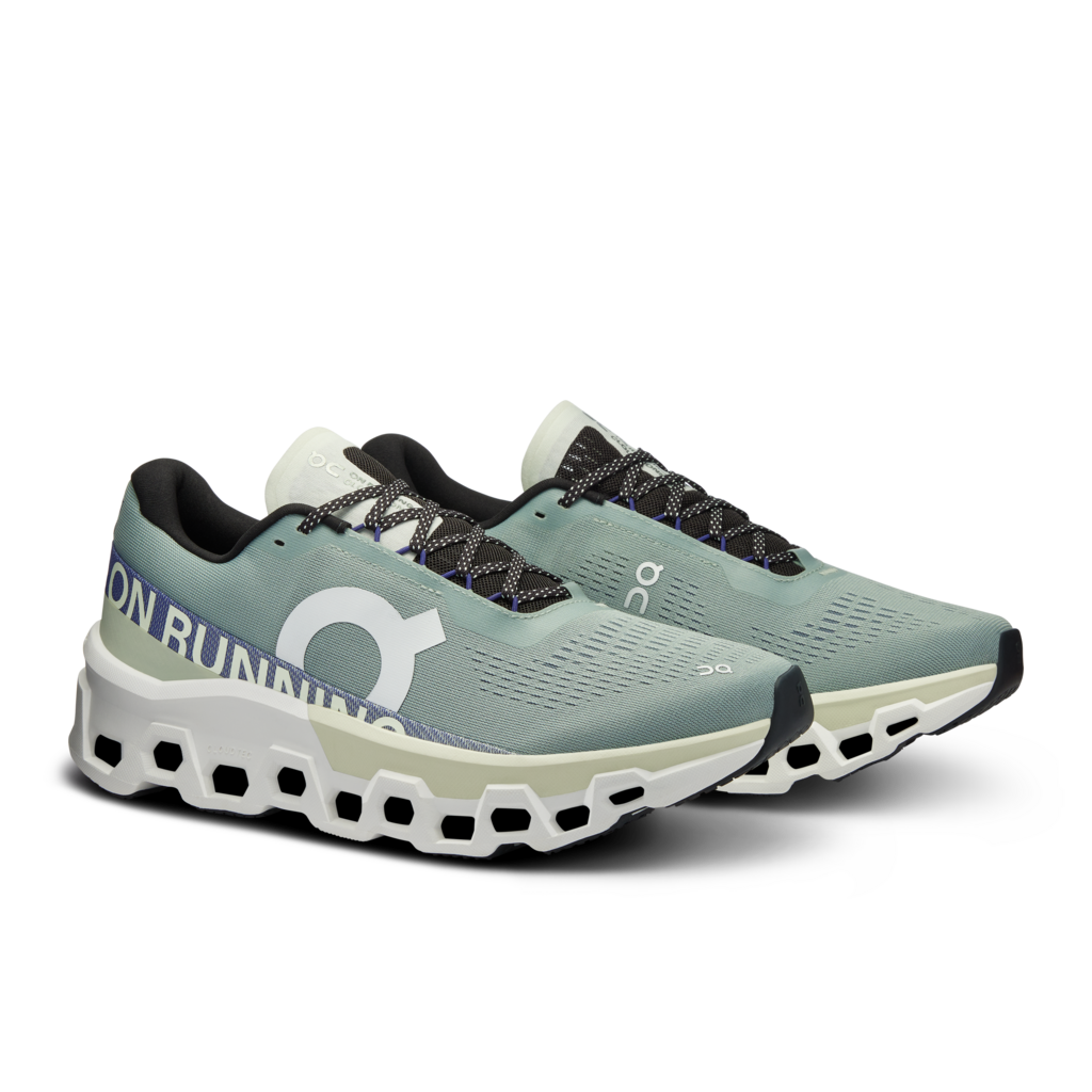 ON Womens Cloudmonster 2 - Mineral/Aloe