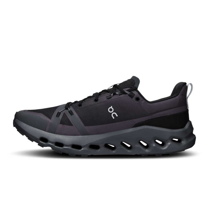 ON Mens Cloudsurfer Trail WP - Black/Eclipse - Trail