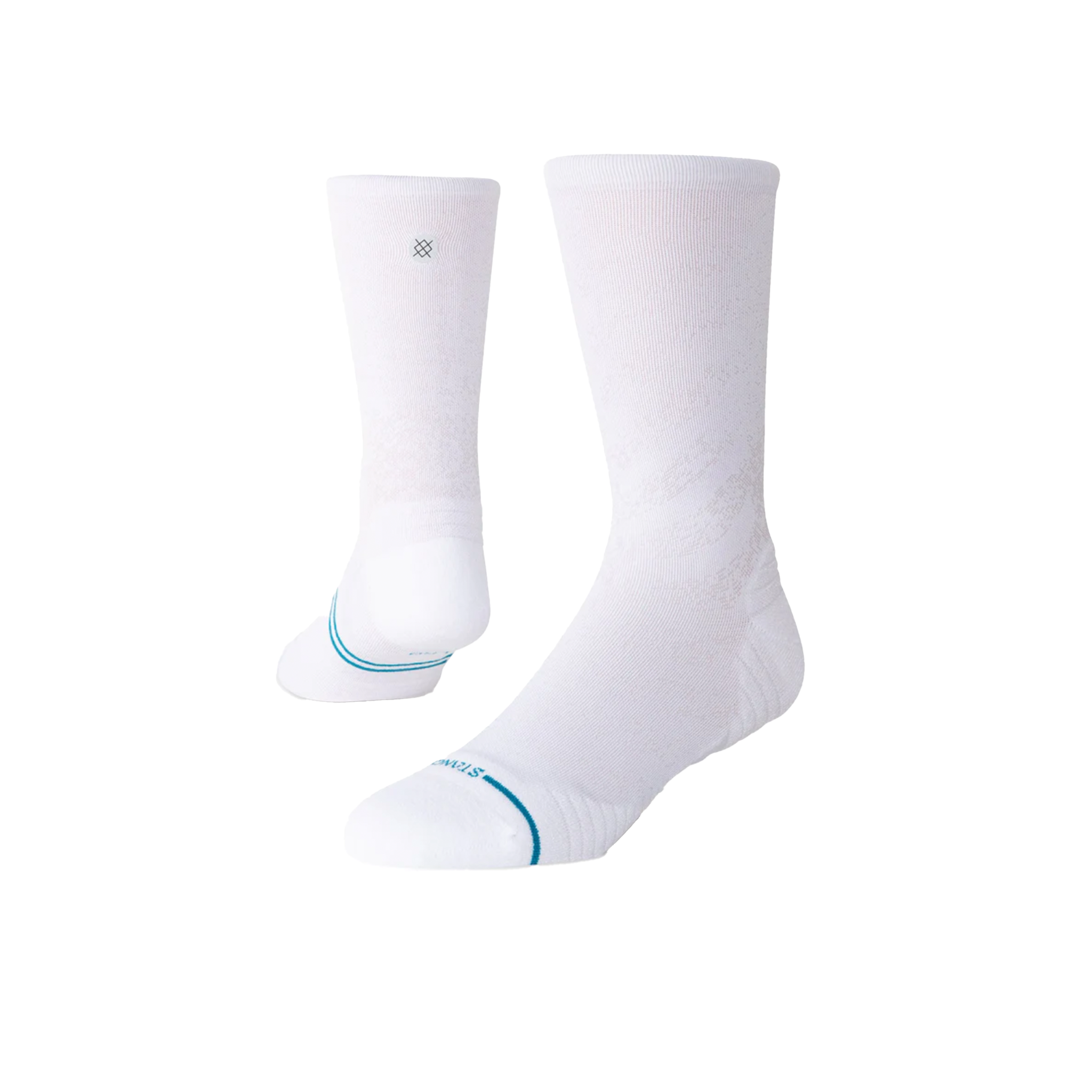 Stance Run Light Crew - White