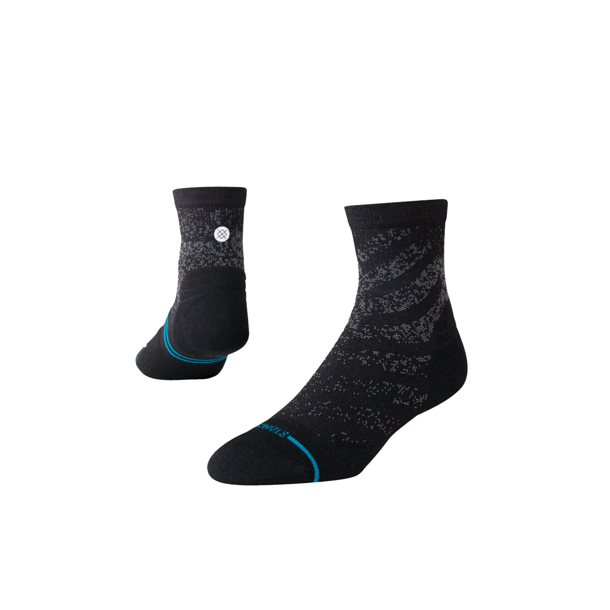 Stance Run Light Quarter - Black