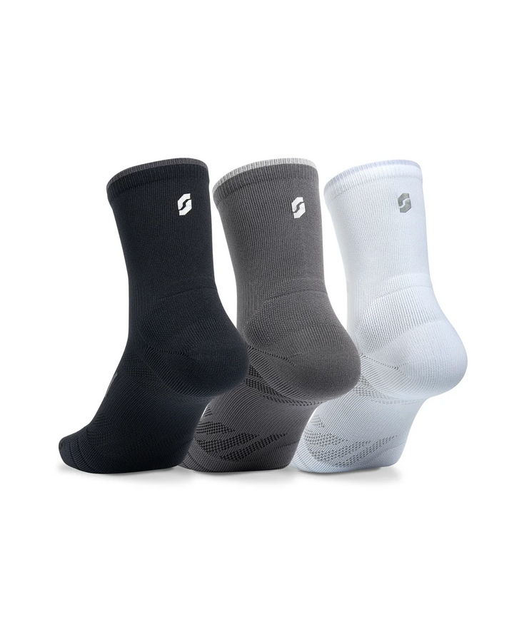 SHYU Training Half Crew Socks 3 Pack - Core - AW26