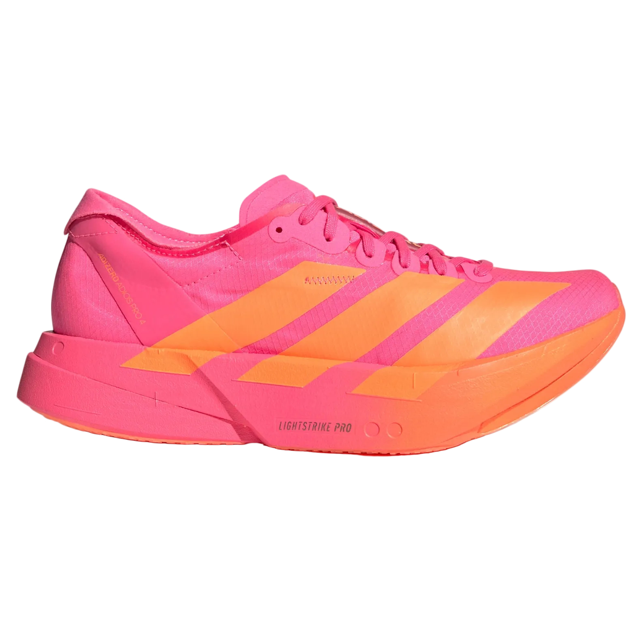 Adidas Femme Adizero Adios Pro 4 - Rose Lucide/Orange Lucide/Iron Métallisé - Neutre - SS26