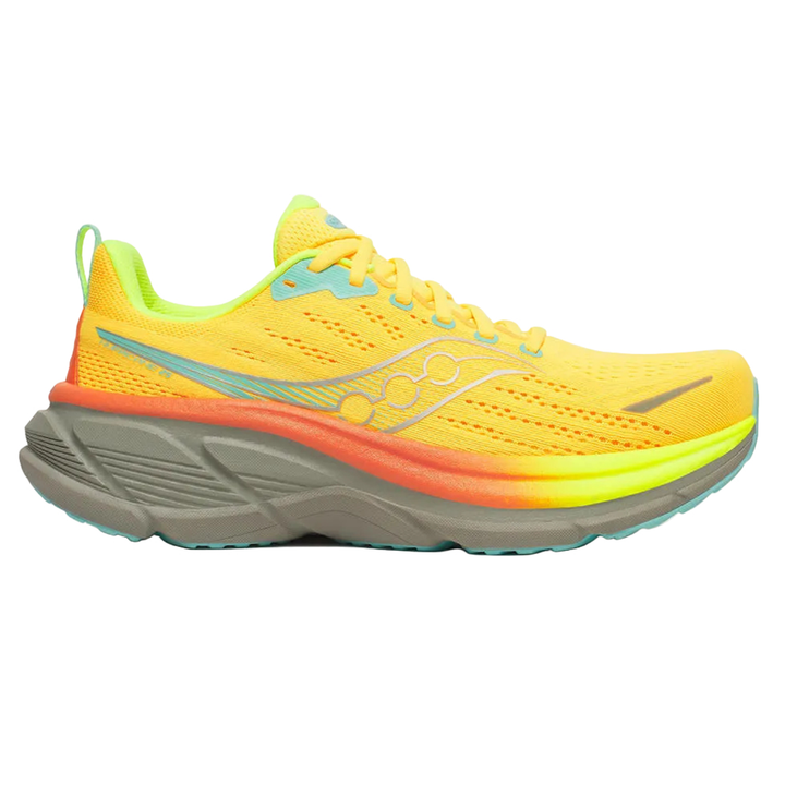 Saucony Mens Hurricane 25 - Vizigold/Laurel - Stabilité - SS26