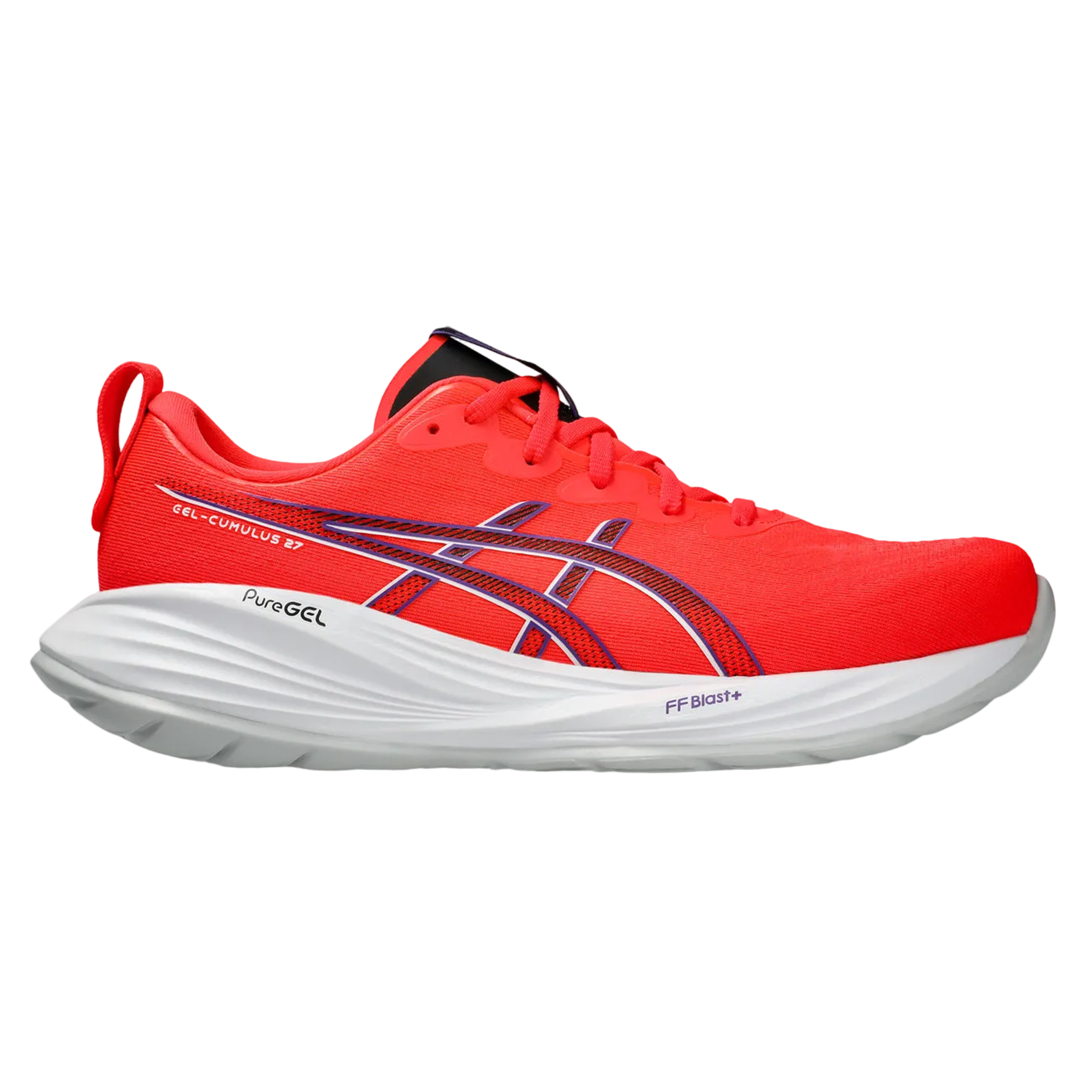 Asics Mens Gel Cumulus 27 - Flash Red/White - Neutral - AW25