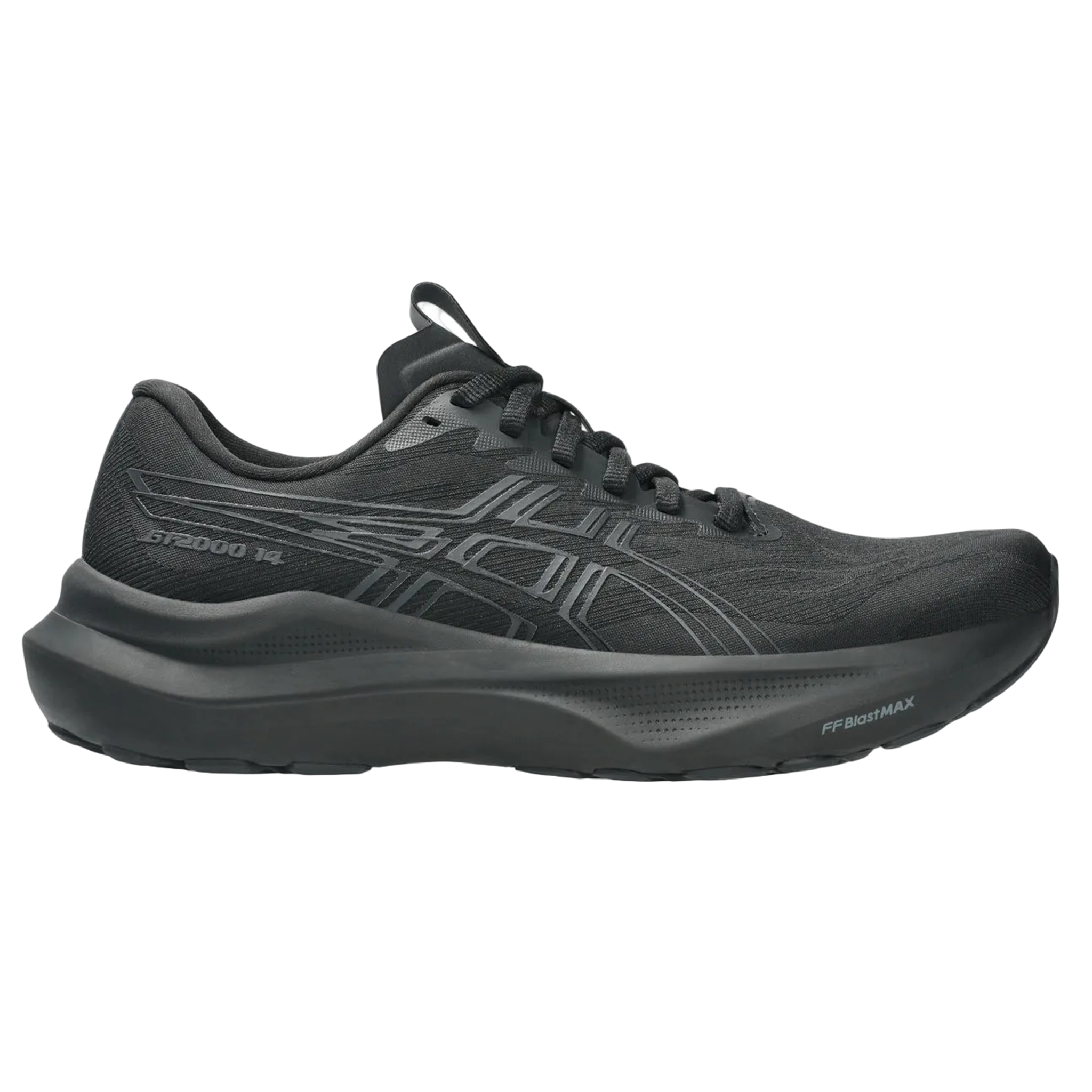 Asics Womens GT-2000 14 - Black/Graphite Grey - Stability - AW25