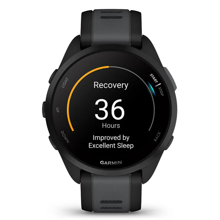 Garmin Forerunner 165 Music - 43mm - Black/Slate Grey