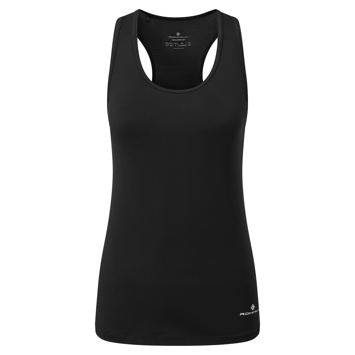 RonHill Womens Core Knit Tank - Black/Bright White