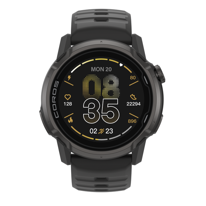 Coros Apex 4 GPS-Sportuhr 42 mm – Einheitsgröße – Schwarz – Unisex
