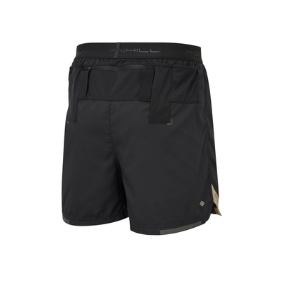 Ronhill Mens Tech Ultra 5" Short - Black/Latte