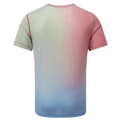 RonHill Mens Tech Golden Hour Tee - Jam/Deep Lagoon