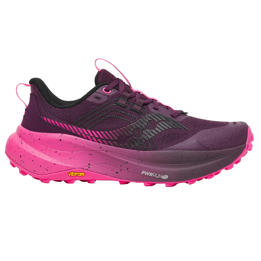 Saucony Womens Xodus Ultra 4 - Eggplant/Shock - Trail - AW26