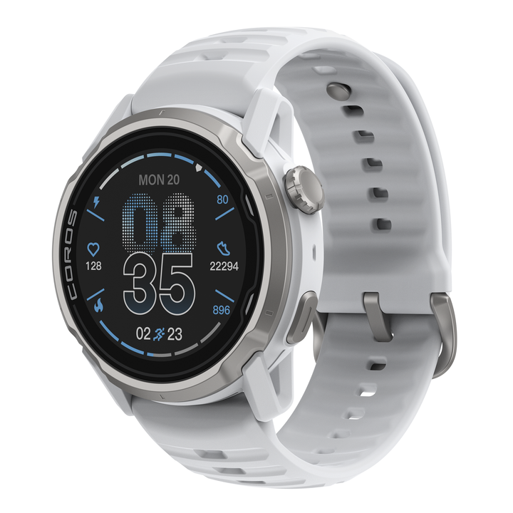Coros Apex 4 GPS-Sportuhr 46 mm – Einheitsgröße – Weiß – Unisex